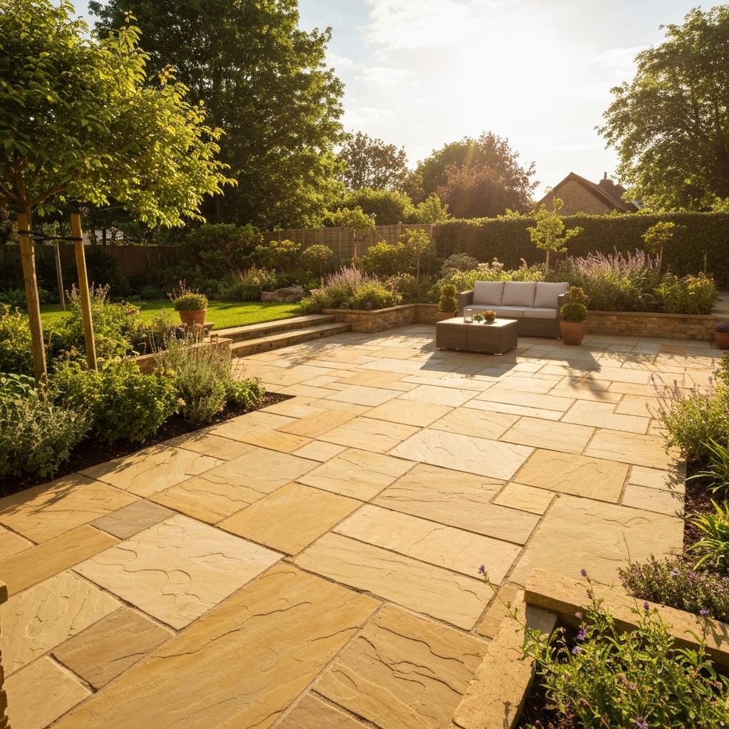 Natural Sandstone Paving